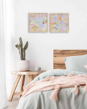 Lost in the Moment | Framed Acrylic Painting on Canvas