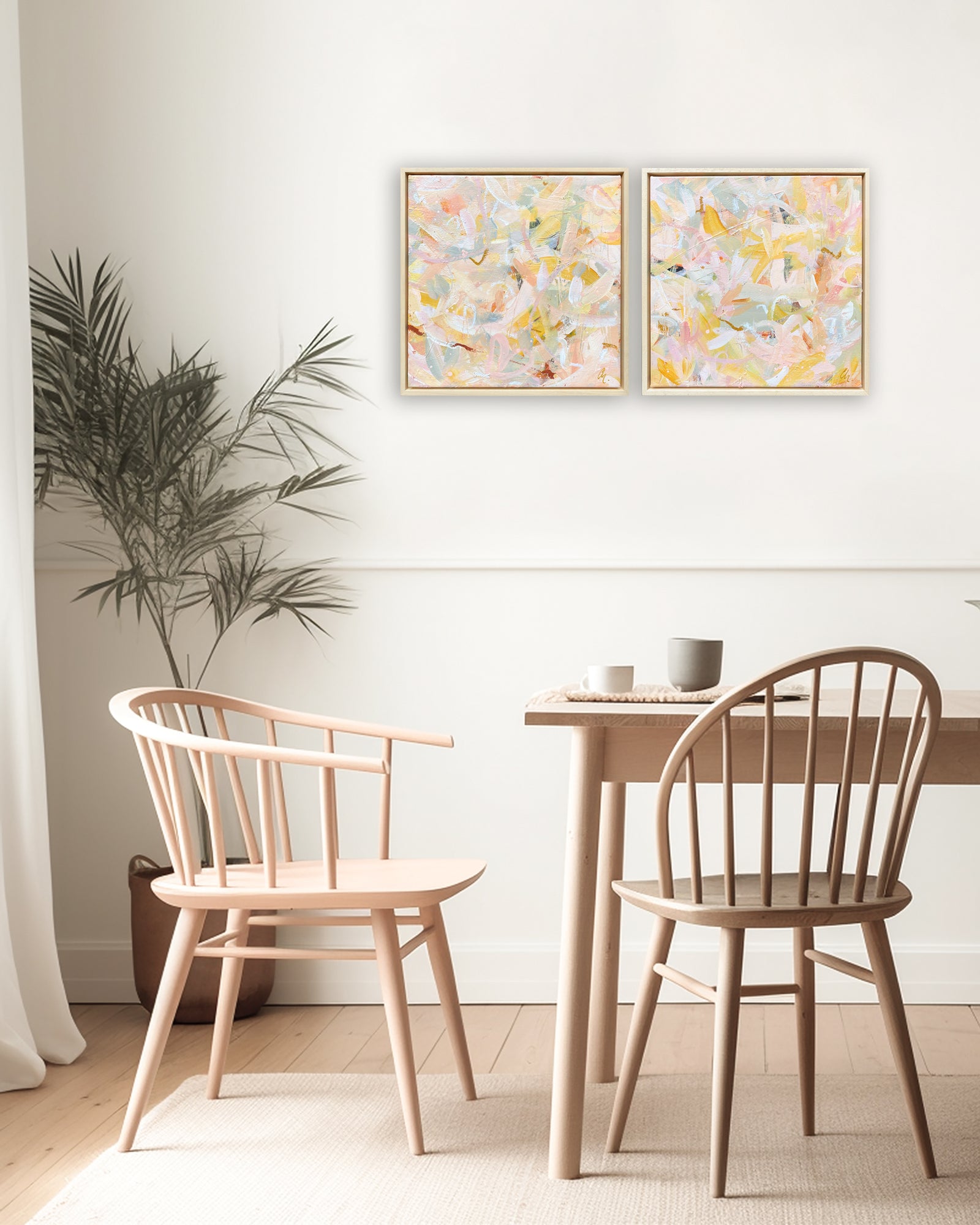 Softly Yours | Framed Acrylic Painting on Canvas