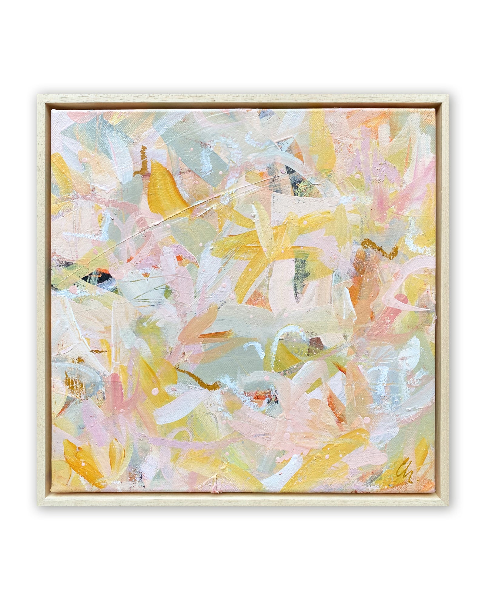 Dancing for Joy | Framed Acrylic Painting on Canvas