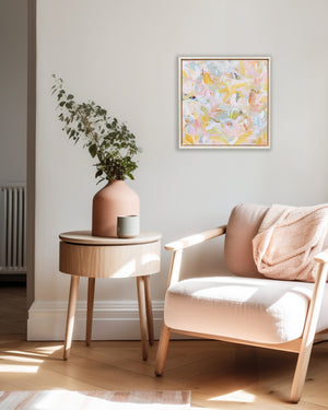 Dancing for Joy | Framed Acrylic Painting on Canvas