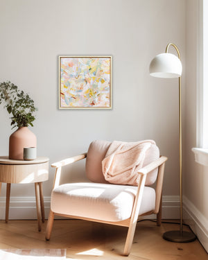 Softly Yours | Framed Acrylic Painting on Canvas