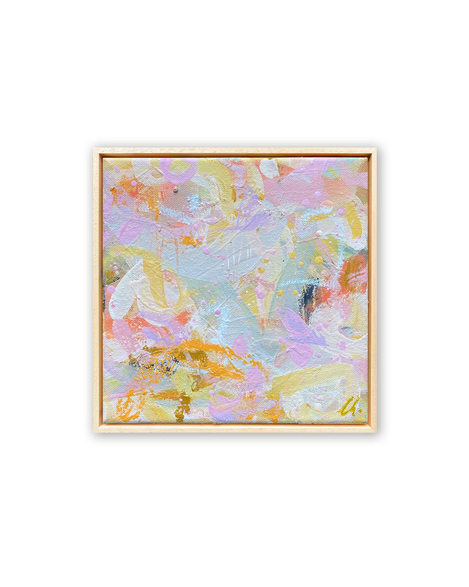 Lost in the Moment | Framed Acrylic Painting on Canvas