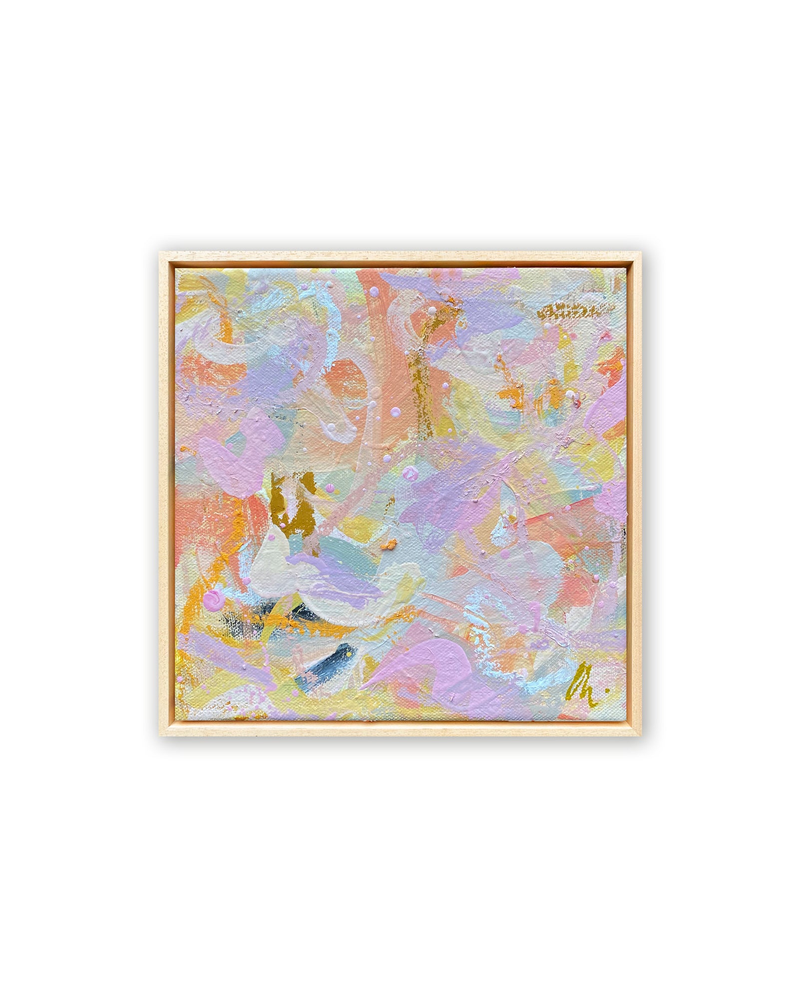 Promise of Love | Framed Acrylic Painting on Canvas