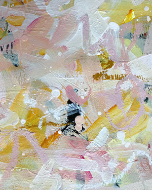 Sweet Serenade | Acrylic Painting on Watercolour Paper