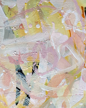 Lover’s Loop | Acrylic Painting on Watercolour Paper