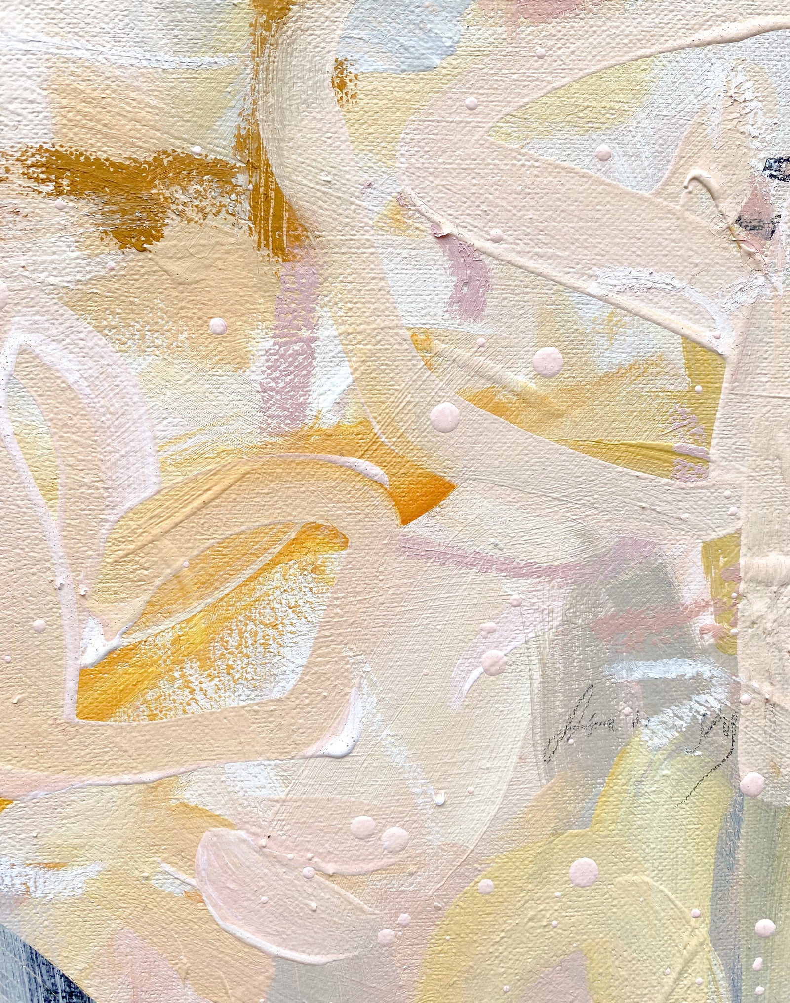 Love Letters | Framed Acrylic Painting on Canvas