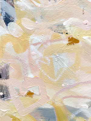 Love Letters | Framed Acrylic Painting on Canvas