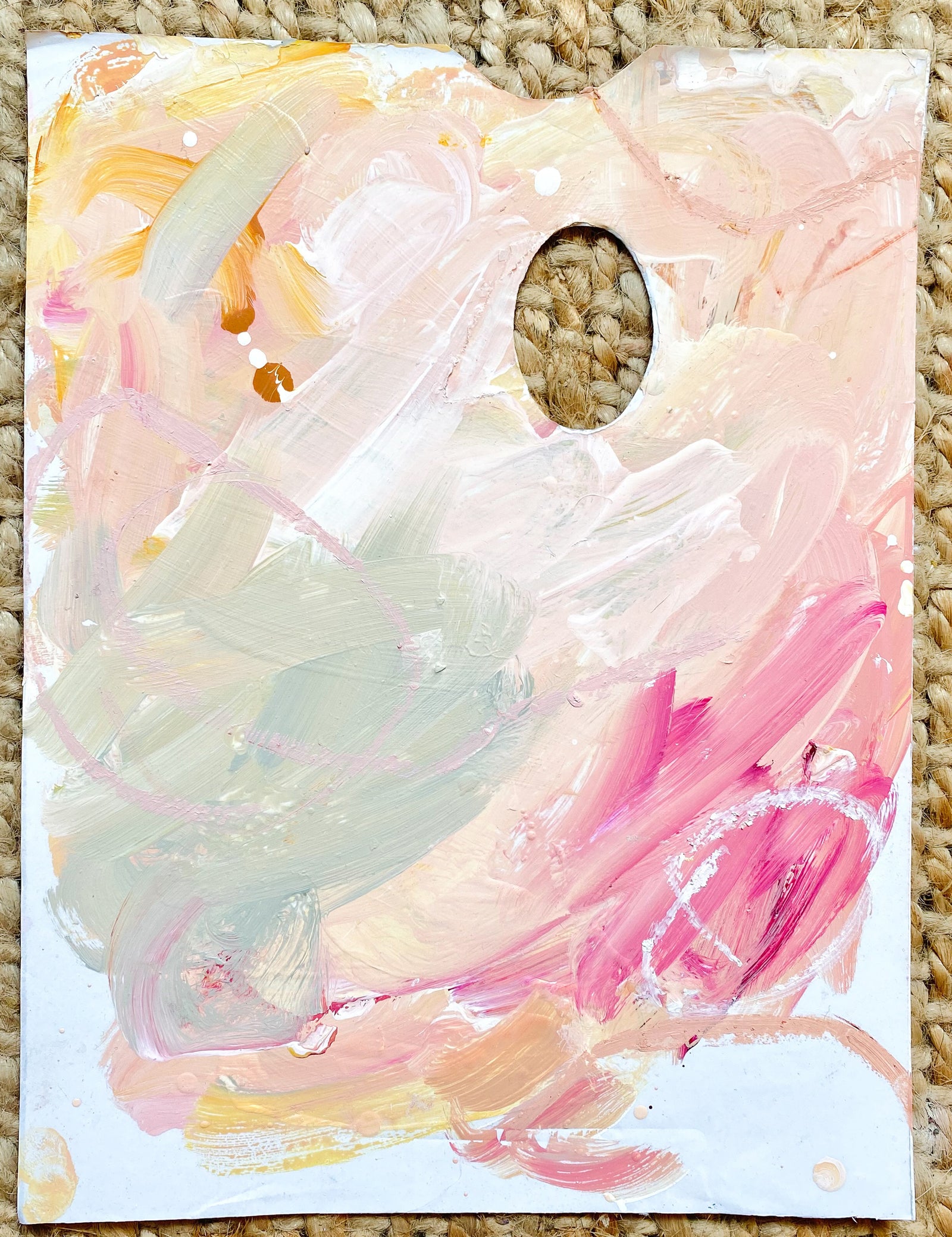 Paint Palette Love Letters Light