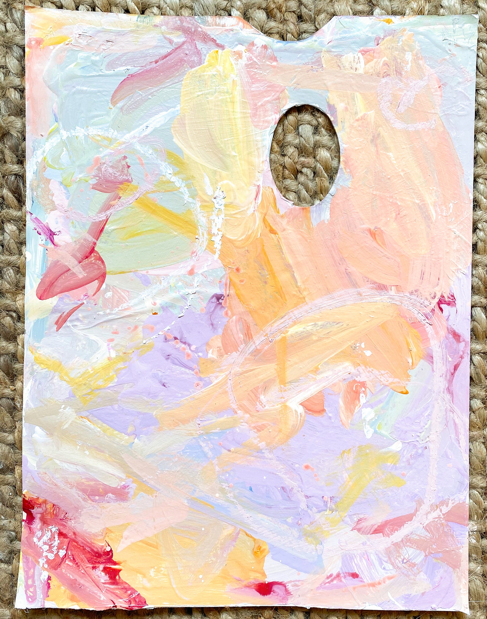 Paint Palette Love Letters Warm