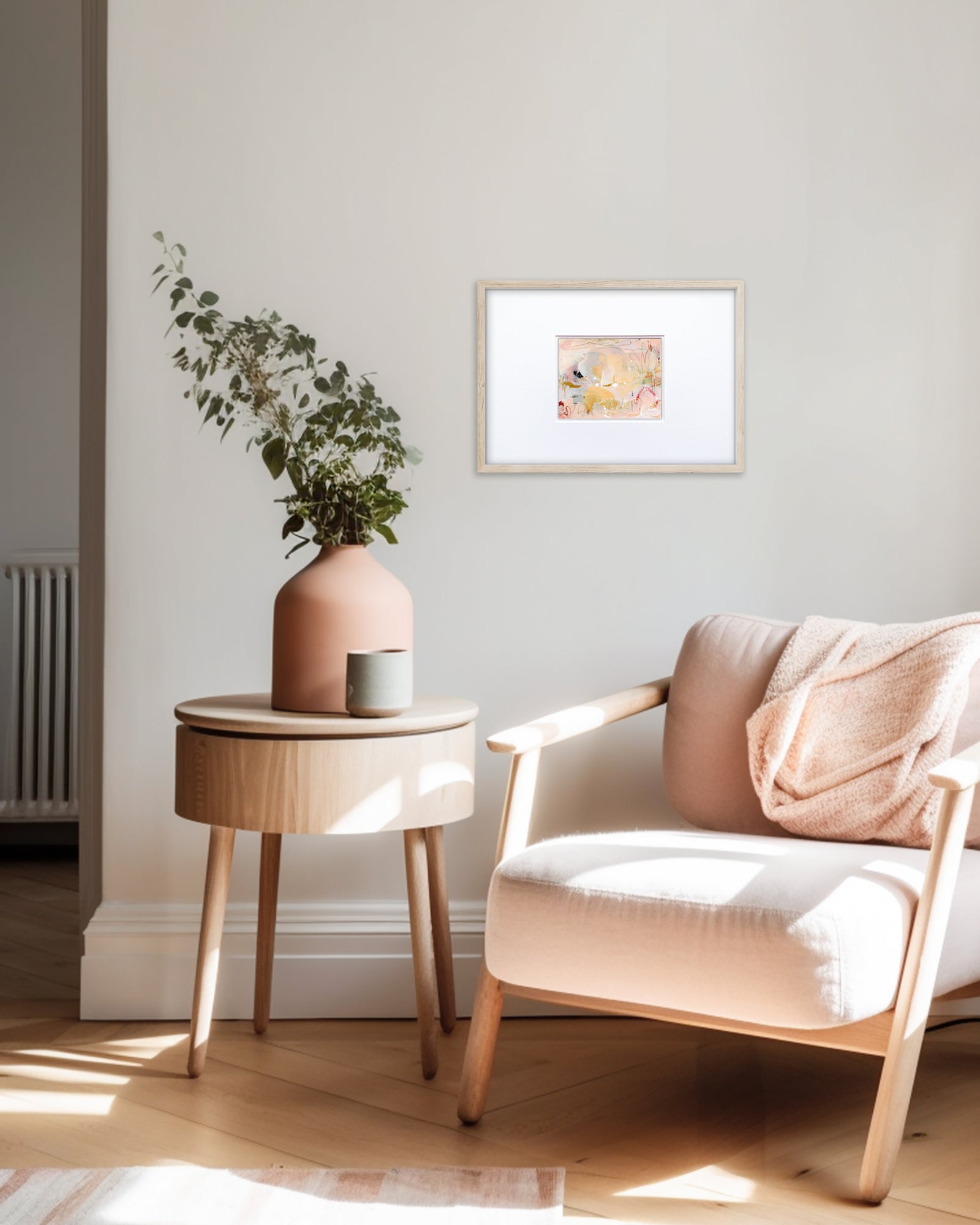 Velvet Embrace | Acrylic Painting on Watercolour Paper