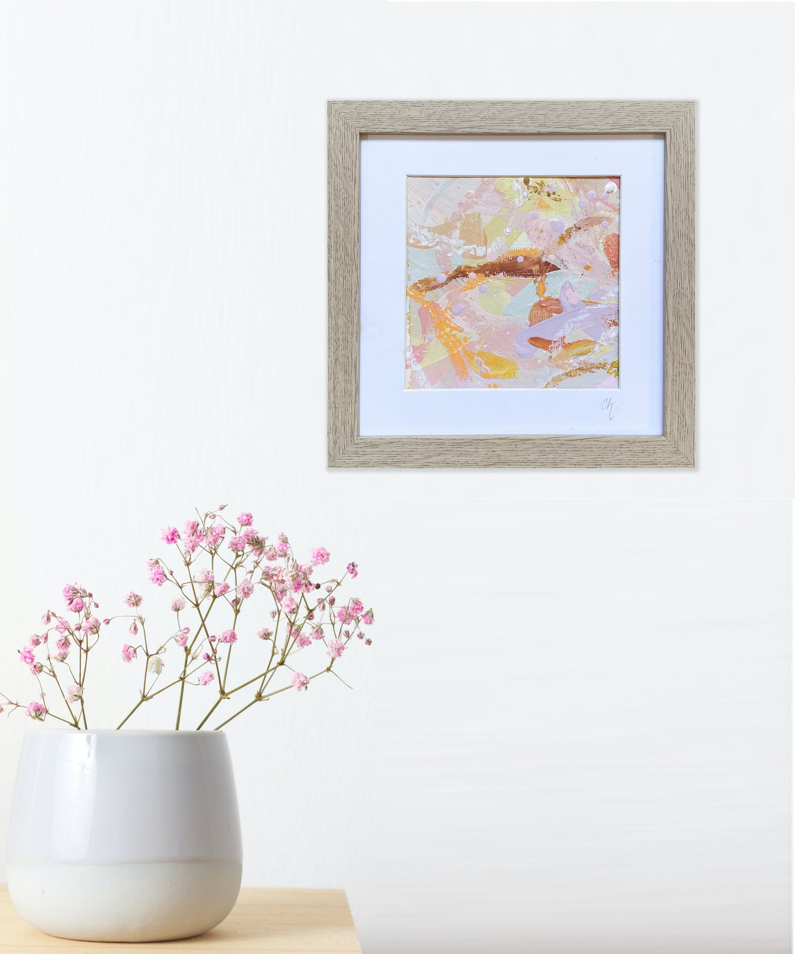 Tender Love | Mini Acrylic Painting Colour Study