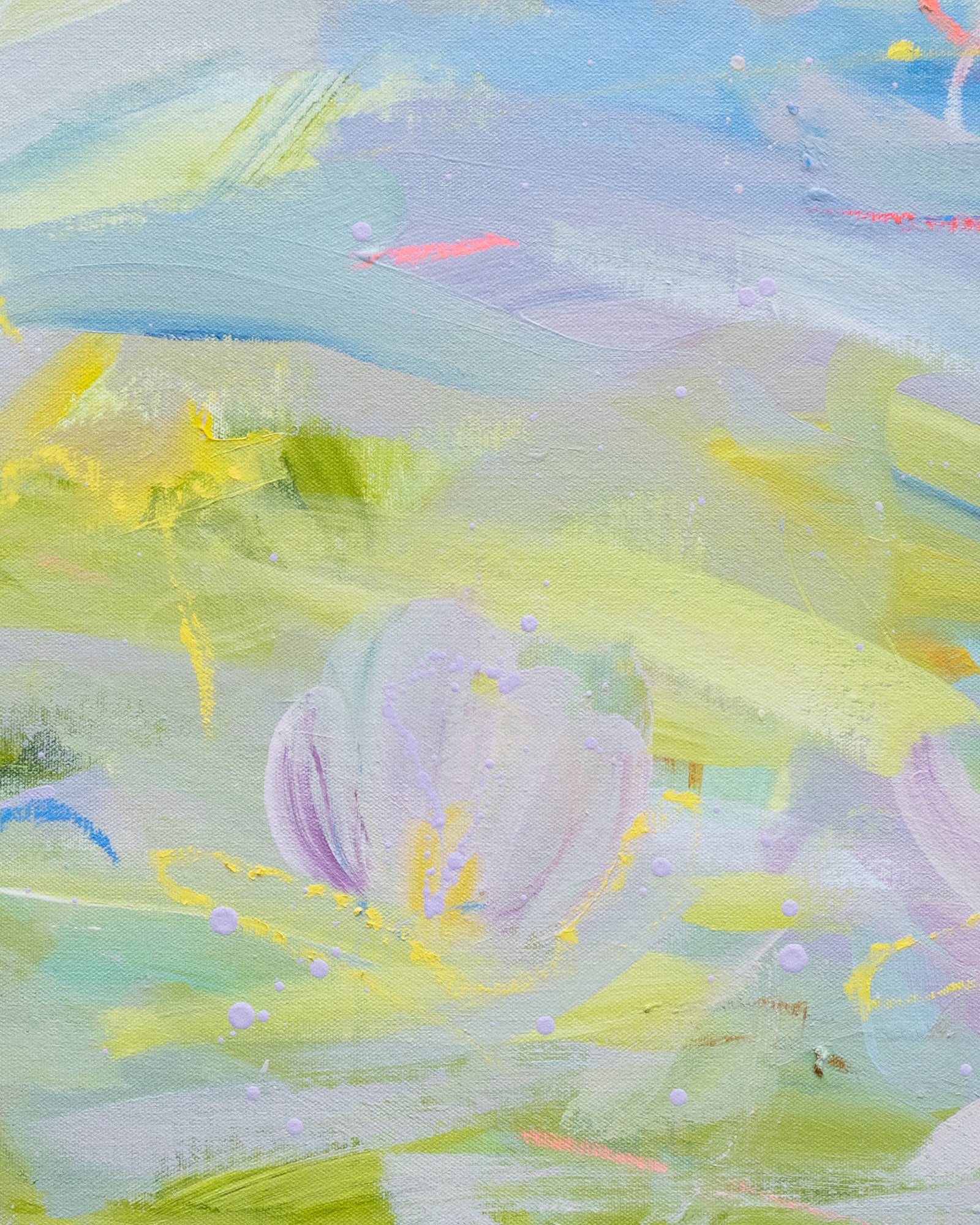 Graceful Light | Acrylic Painting on Canvas