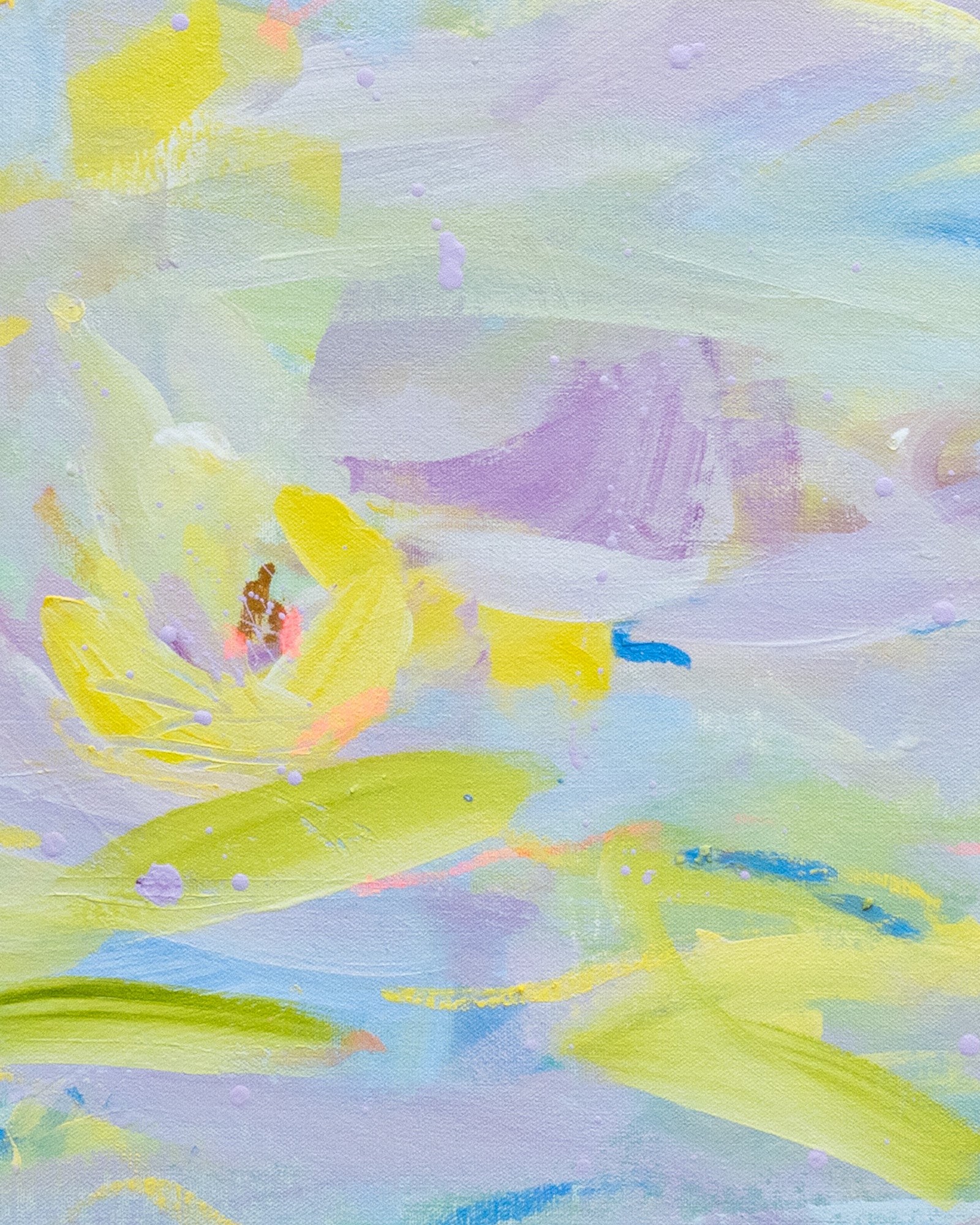 Inner Glow | Soothing Acrylic Painting on Canvas