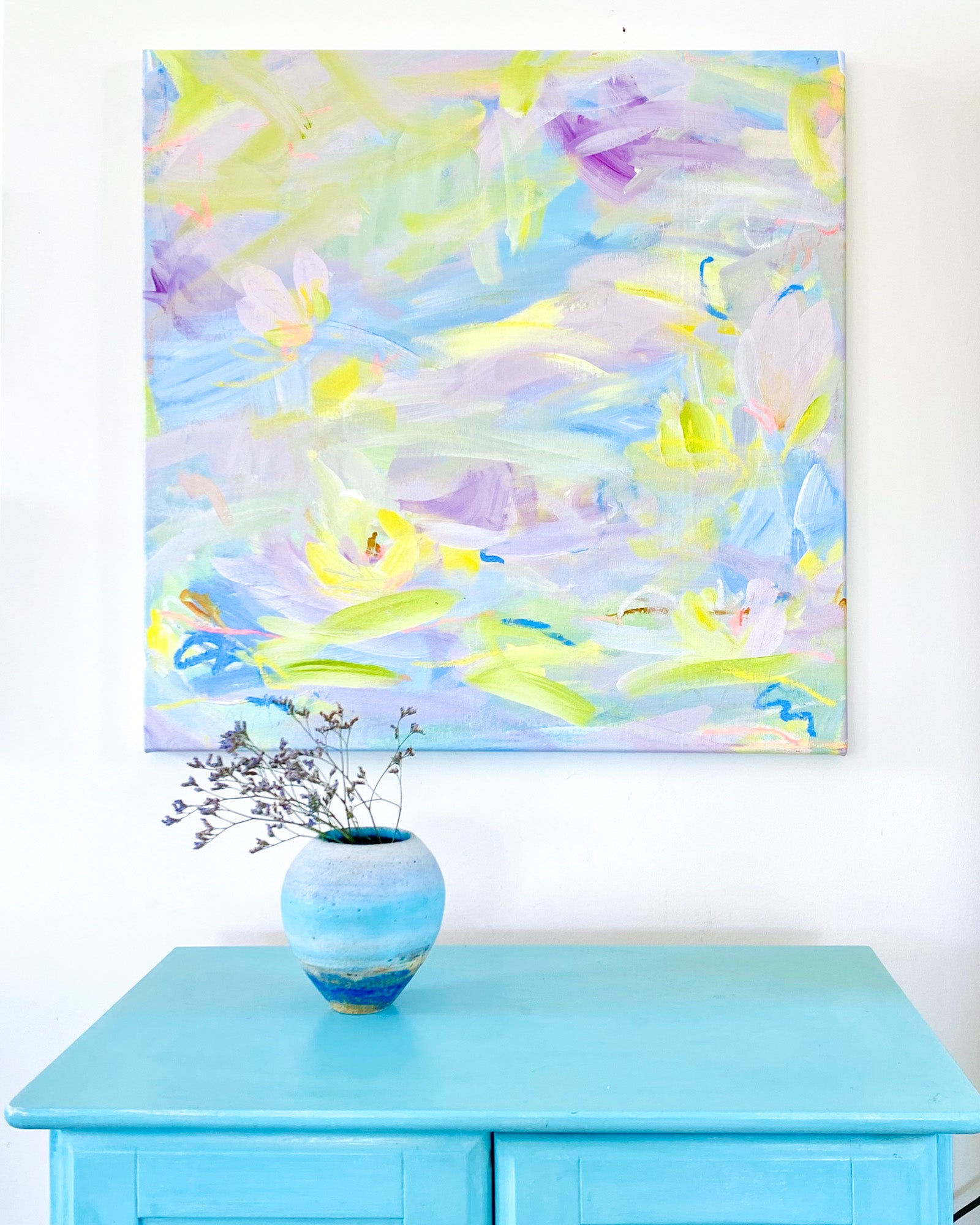 Inner Glow | Soothing Acrylic Painting on Canvas