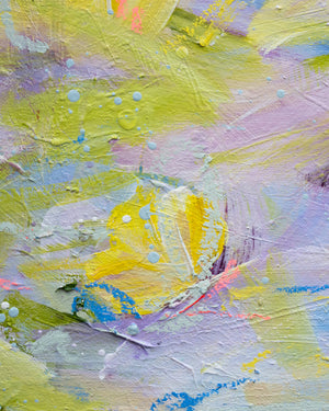 Tender Renewal | Calm Acrylic Painting on Canvas