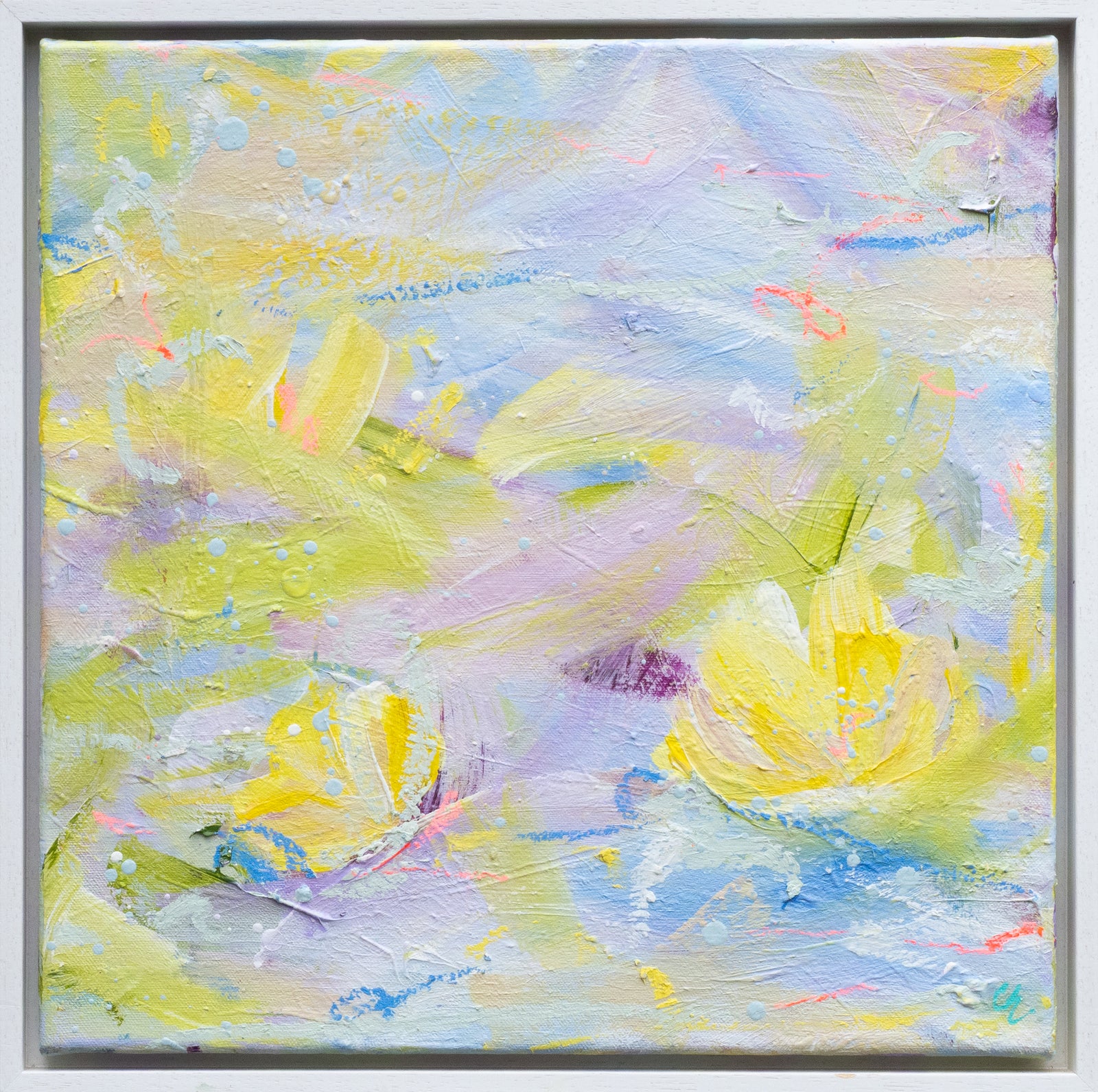 Tender Renewal | Calm Acrylic Painting on Canvas