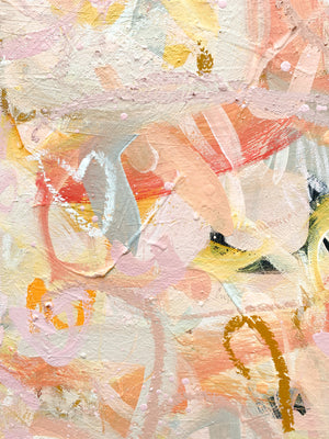 Warming to You | Framed Acrylic Painting on Canvas