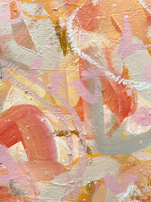 Warming to You | Framed Acrylic Painting on Canvas