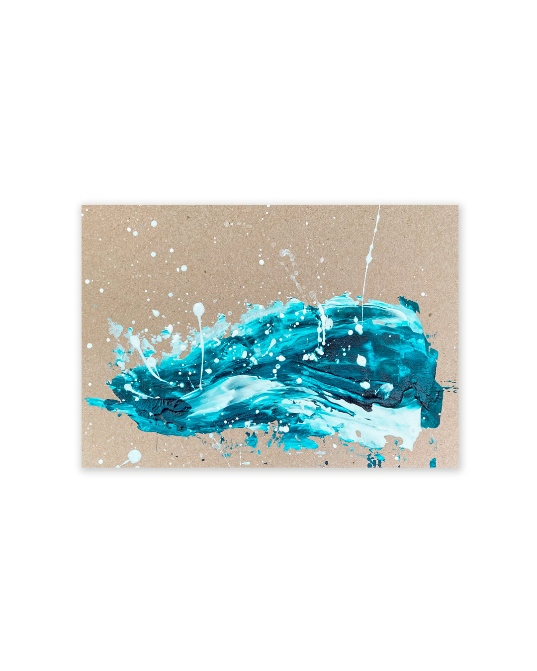 Coastal Breakers | Wave Painting 15/20 A5