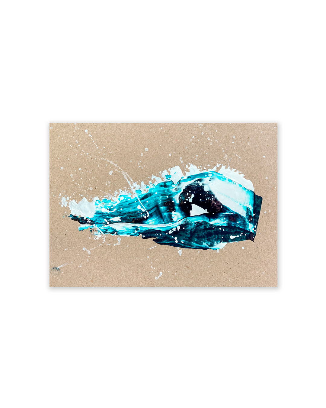 Cleansing Breath | Wave Painting 18/20 A5