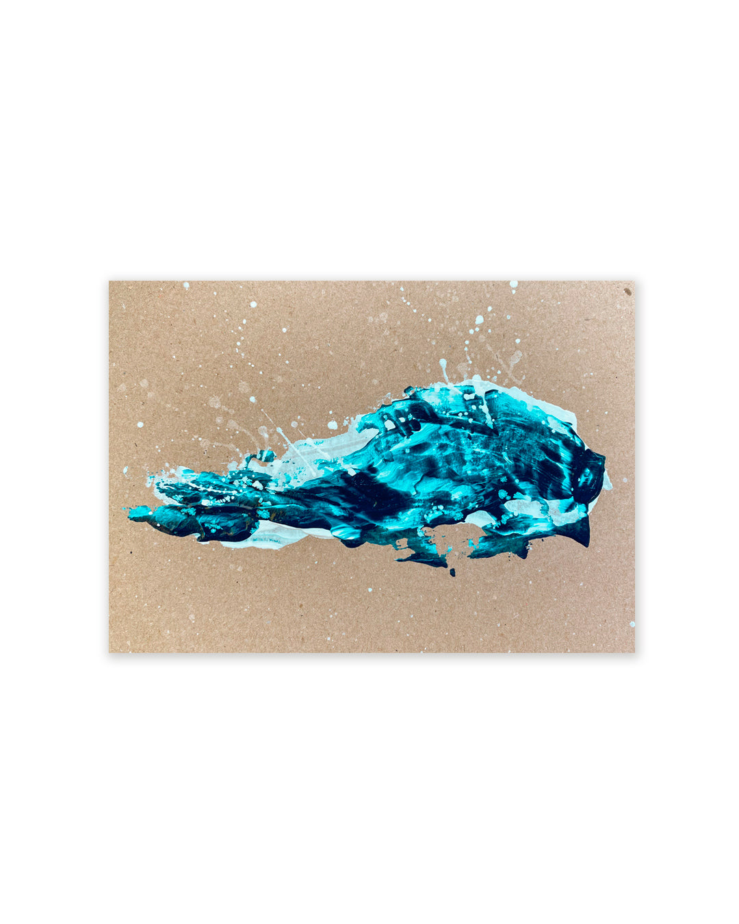 Salty Sea Breeze | Wave Painting 1/20 A5