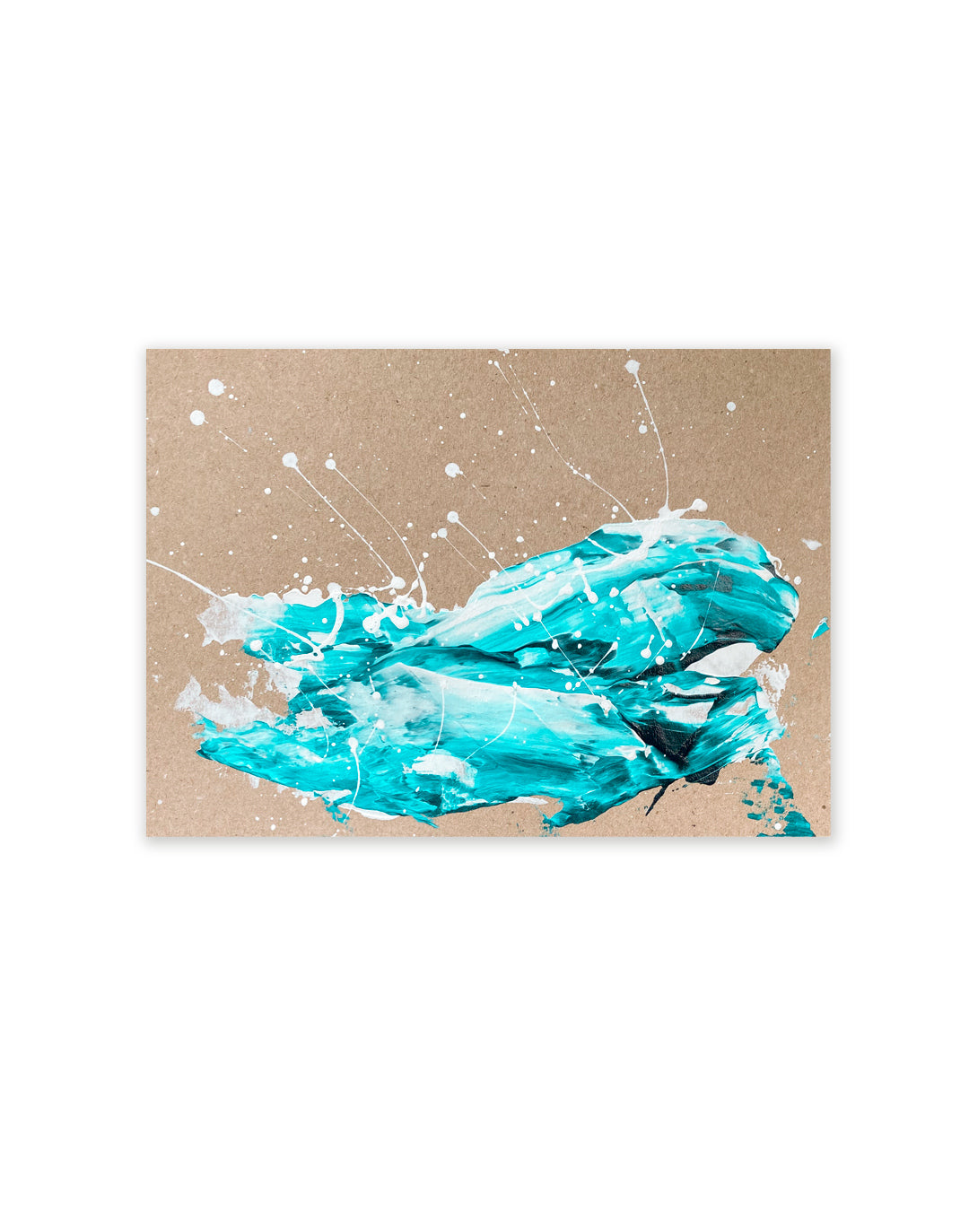 Spiriting Ashore | Wave Painting 20/20 A5