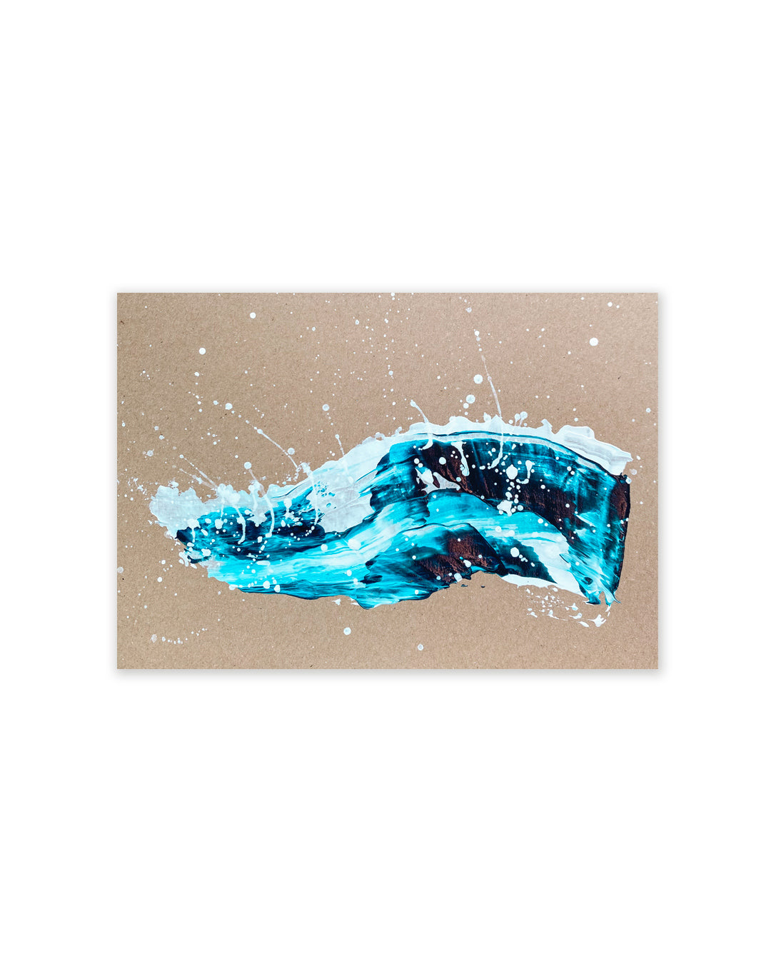 Windswept | Wave Painting 4/20 A5