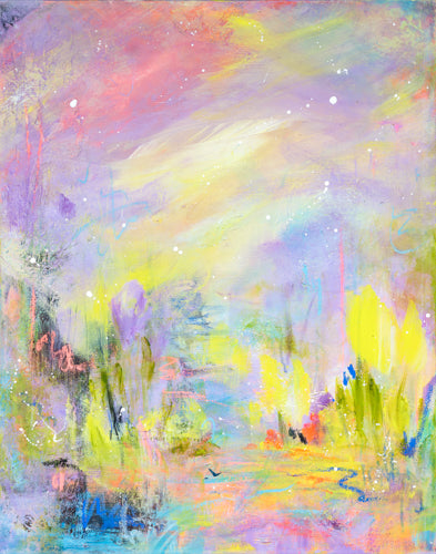 Limited Edition 11x14 Print on Canvas Echoes of Birdsong