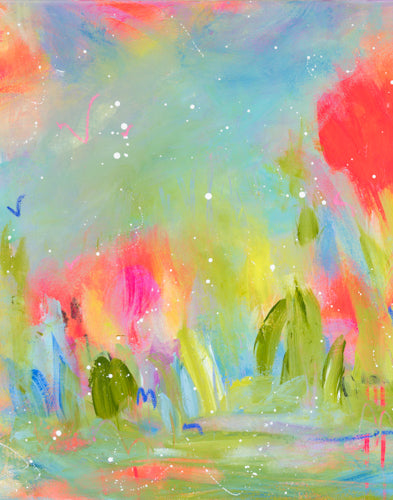 Limited Edition 11x14 Print on Canvas Meadow's Bloom