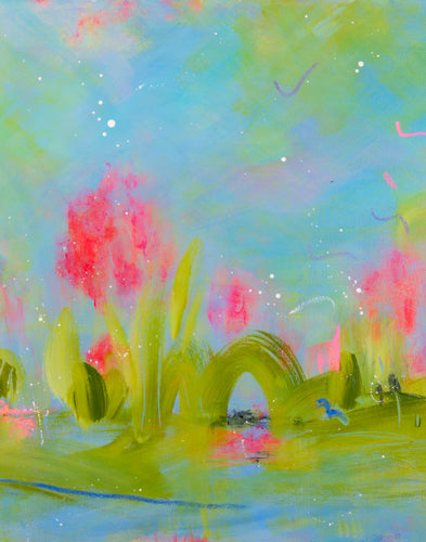 Limited Edition 11x14 Print on Canvas Midsummer Lilies