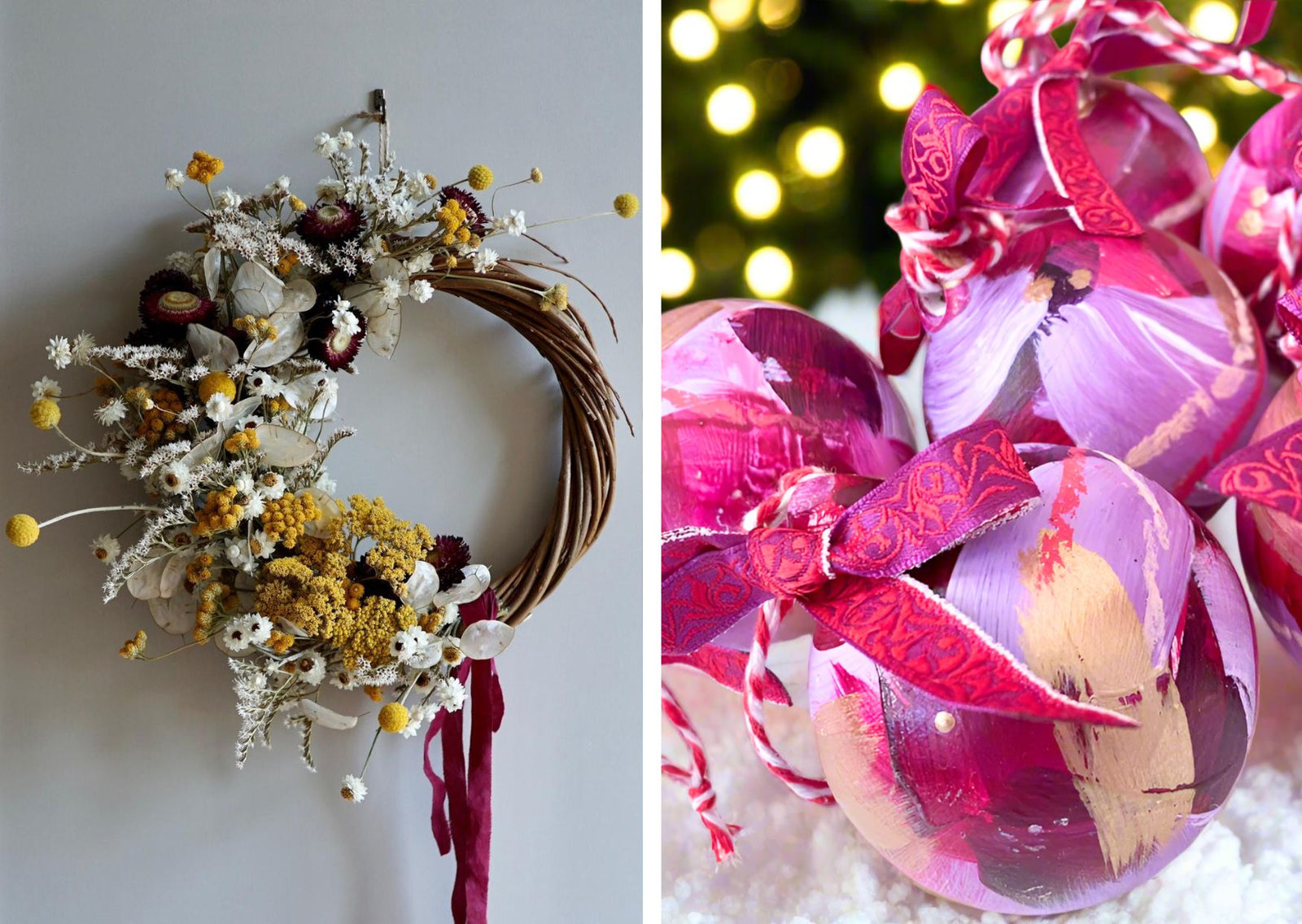 Christmas Combo Workshop Wreath & Bauble