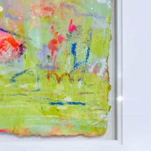Still Moments | Framed Floral Abstract on Watercolour Paper