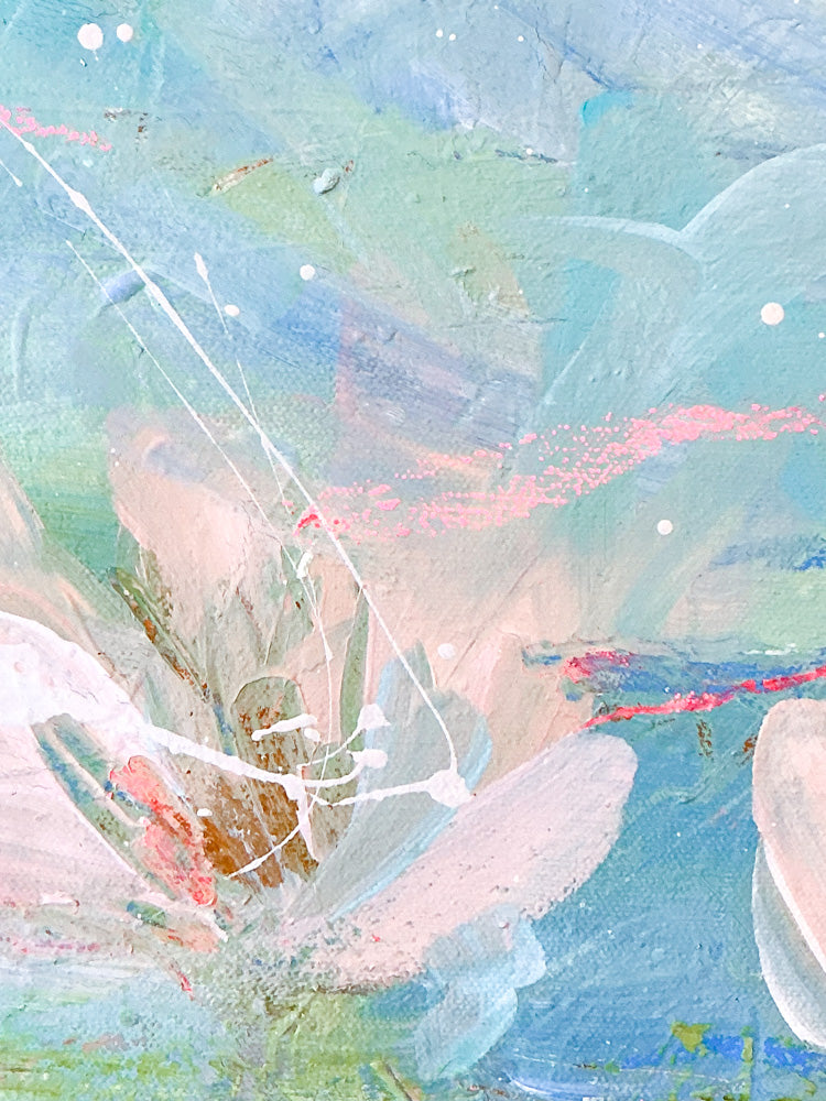 Softly Afloat | Acrylic Painting on Canvas