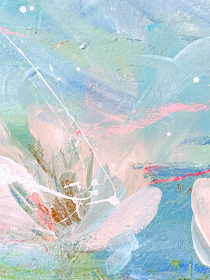 Softly Afloat | Acrylic Painting on Canvas