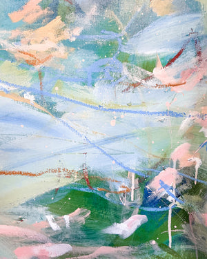 Whispering Pool | Acrylic Painting on Canvas