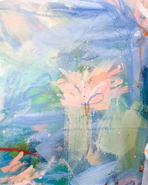 Whispering Pool | Acrylic Painting on Canvas