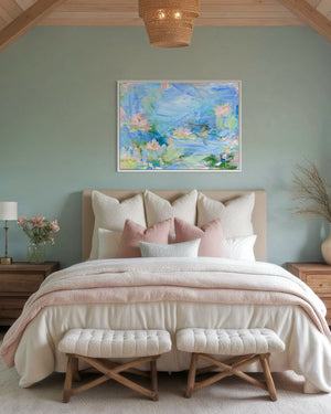 Whispering Pool | Acrylic Painting on Canvas