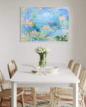 Whispering Pool | Acrylic Painting on Canvas