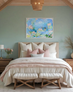 Whispering Pool | Acrylic Painting on Canvas