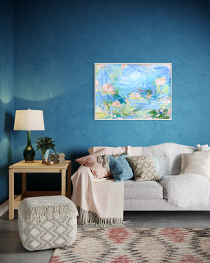 Whispering Pool | Acrylic Painting on Canvas