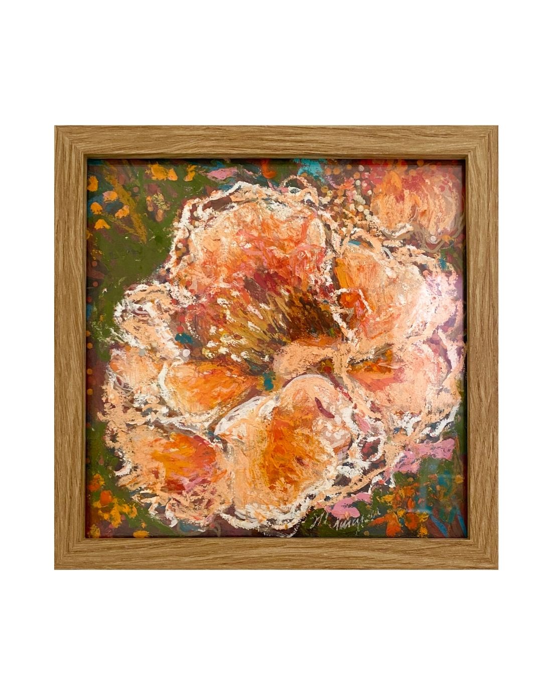 GD04a Pastels/Mixed Media on Canvas Panel by Gill Douglas