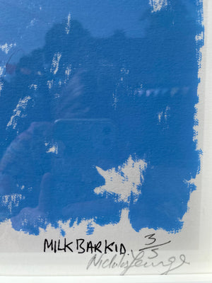 NY02 Bright Flowers Screen Print by Nick Young