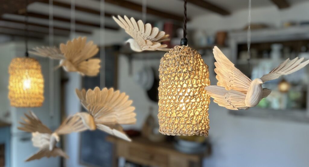 OD01 Soul Bird Hand carved from a single piece of Ash by Olden Daisy