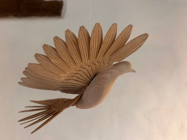 OD01 Soul Bird Hand carved from a single piece of Ash by Olden Daisy