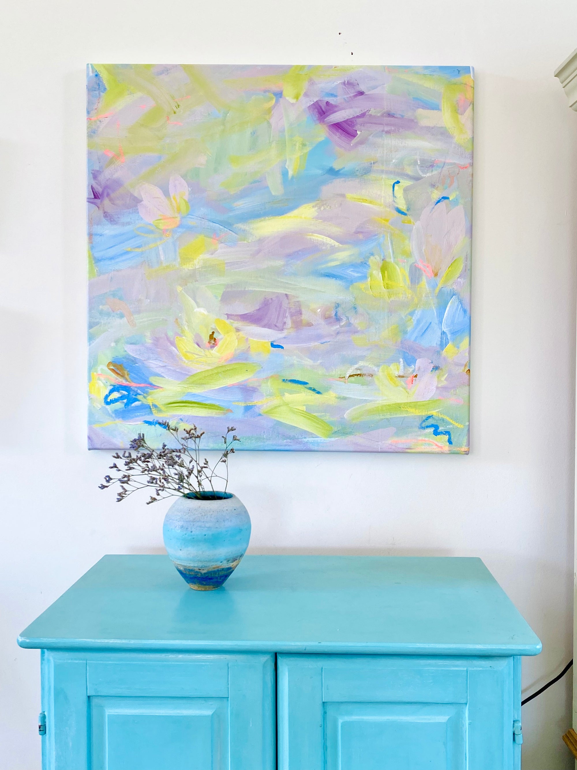 Inner Glow | Soothing Acrylic Painting on Canvas