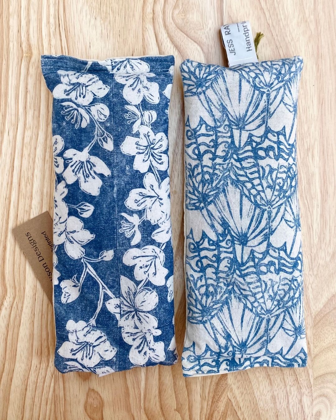 JR06 Eye Pillows Salsify by Jess Rayson