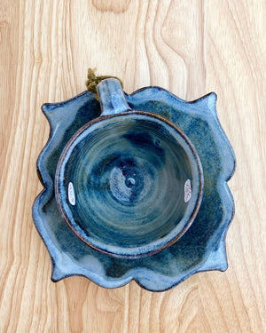 DL13 Cup and Saucer BB Derek A Lamb Ceramics