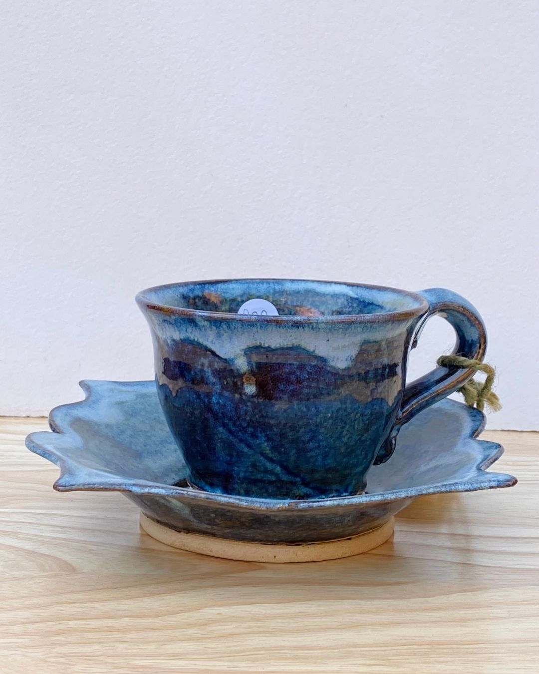 DL13 Cup and Saucer BB Derek A Lamb Ceramics
