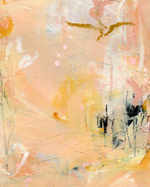 Murmured Promises | Acrylic Painting on Watercolour Paper