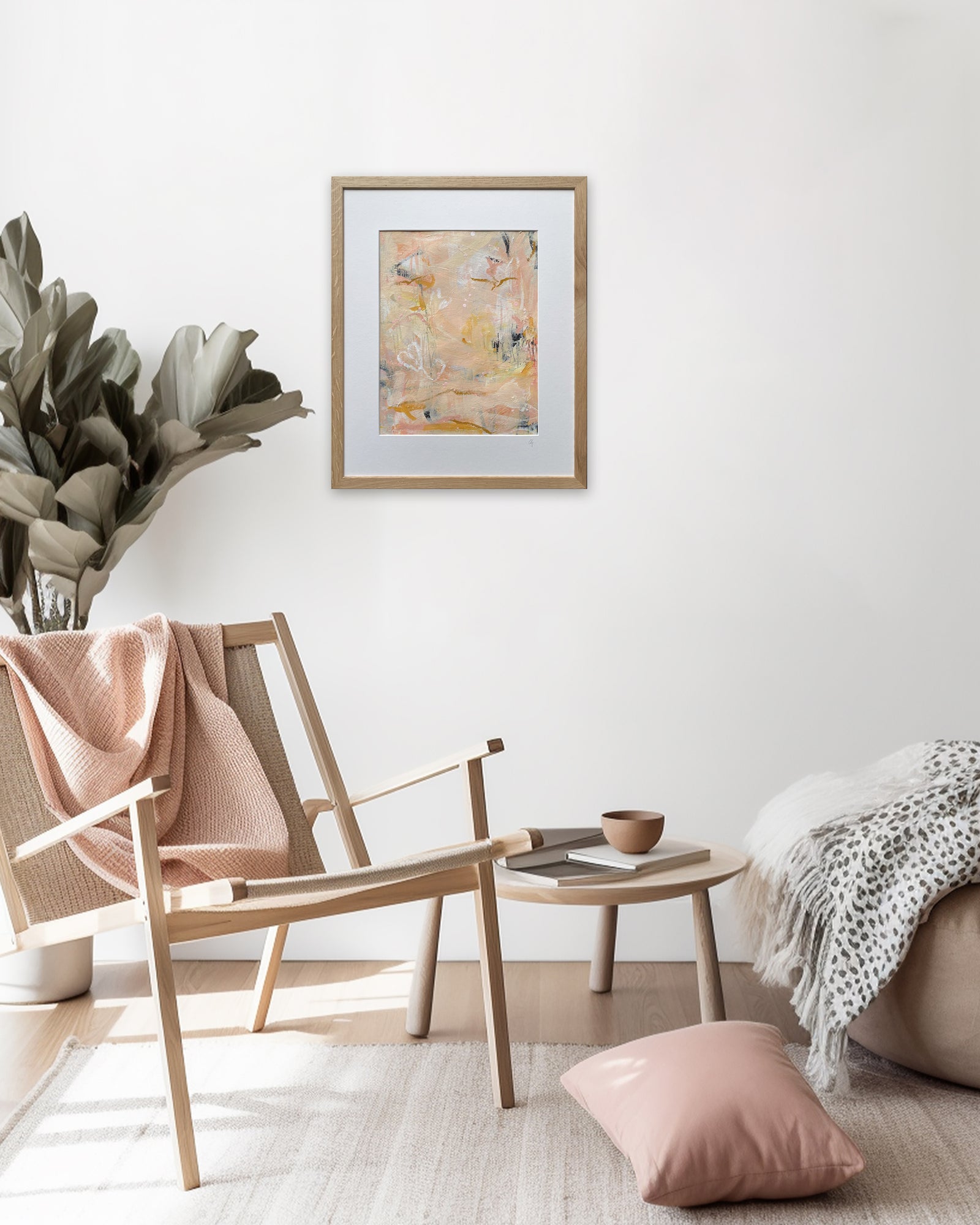 Murmured Promises | Acrylic Painting on Watercolour Paper